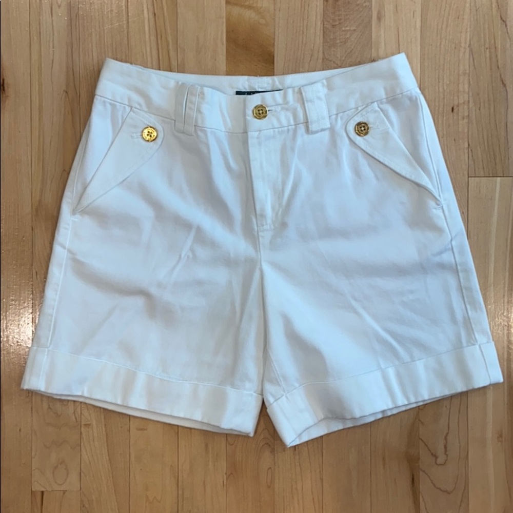 Lauren Ralph Lauren White Shorts - Size 2